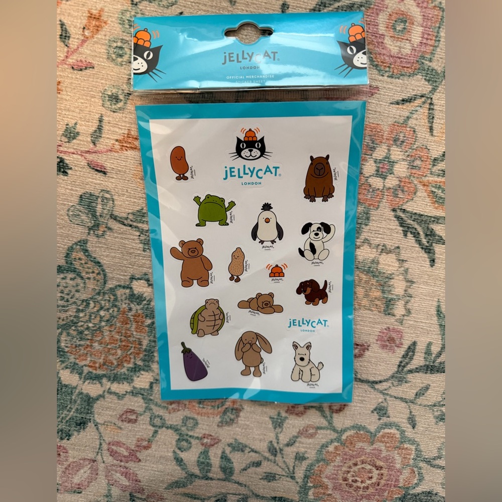 Jellycat stickers